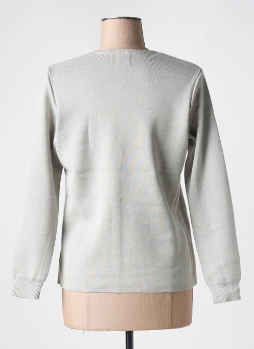 Vestă cu mâneci lungi gri DUGER femeie