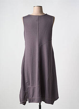 Rochie midi fără mâneci fără mâneci gri INFINI MOI femeie