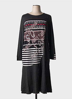 Rochie lungă negru S.QUISE femeie