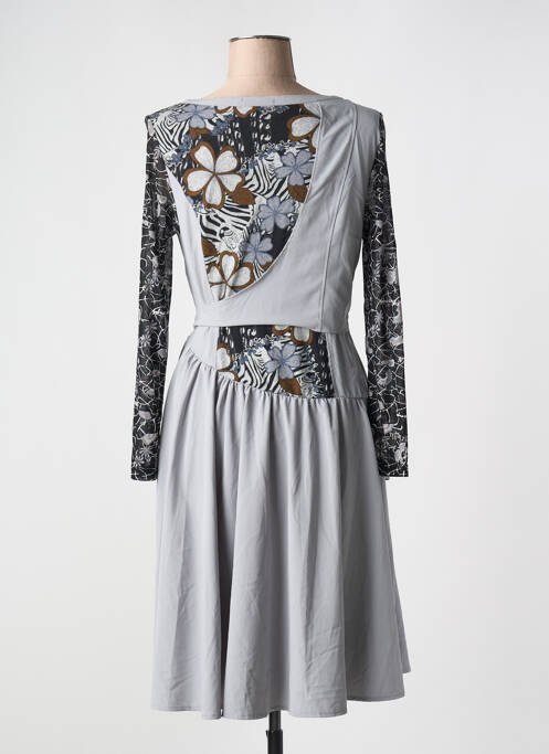 Rochie lungă gri FRANSTYLE femeie