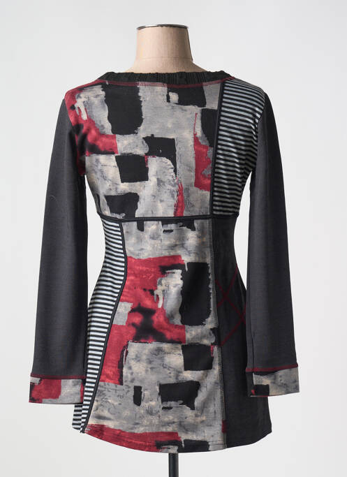 Tunică mâneci lungi negru S.QUISE femeie