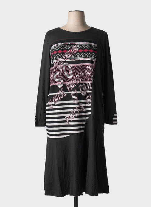 Rochie lungă negru S.QUISE femeie