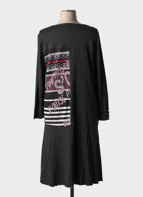 Rochie lungă negru S.QUISE femeie