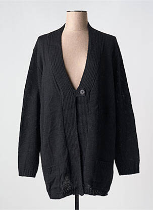 Vestă cu mâneci lungi negru DUGER femeie