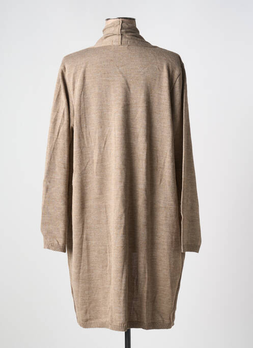 Vestă cu mâneci lungi bej DUGER femeie