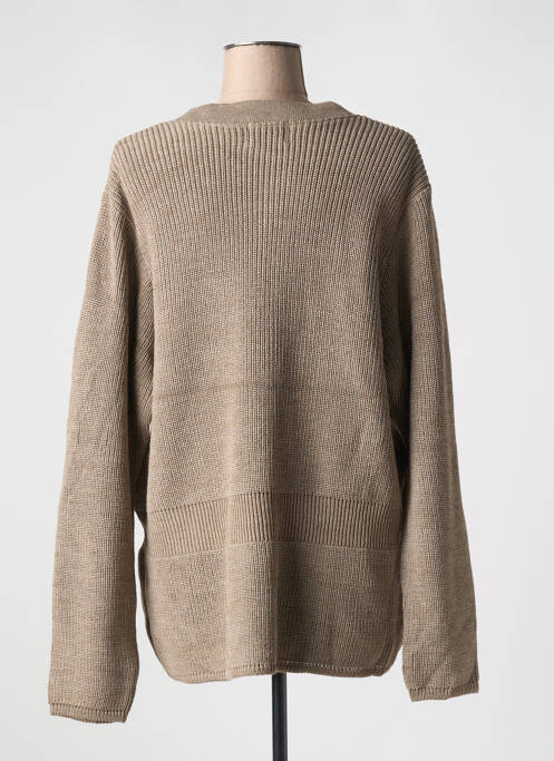 Vestă cu mâneci lungi bej DUGER femeie