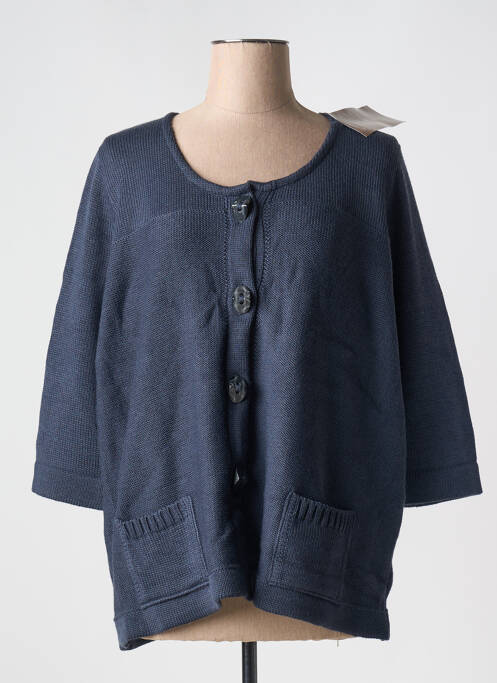 Vestă cu mâneci lungi albastru DUGER femeie