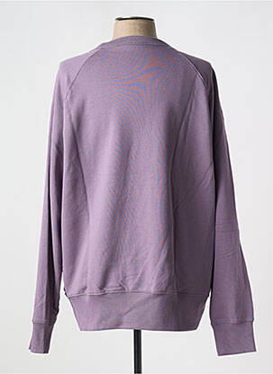 Pulover guler rotund mâneci lungi violet NEW BALANCE bărbat