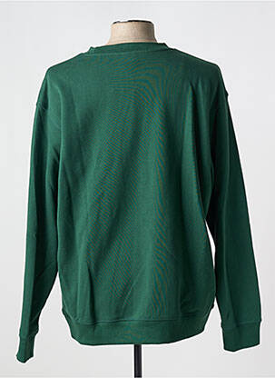 Pulover guler rotund mâneci lungi verde NEW BALANCE bărbat