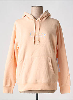 Hanorac cu glugă roz OBEY femeie