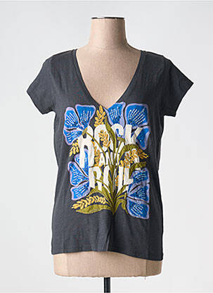 Tricou gri LEON & HARPER femeie