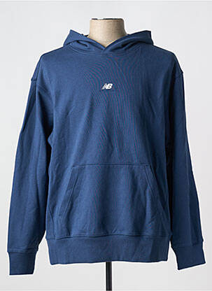 Hanorac cu glugă mâneci lungi mâneci lungi albastru NEW BALANCE femeie