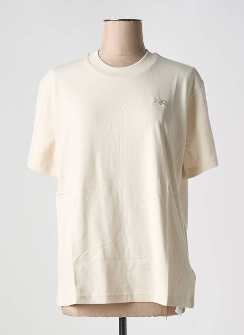 Tricou bej NEW BALANCE femeie