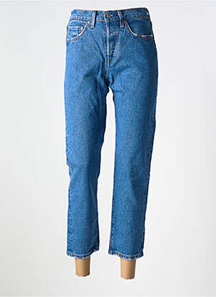 Blugi cu croială slim buzunare albastru LEVI'S femeie