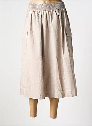 Fustă midi bej NEW BALANCE femeie