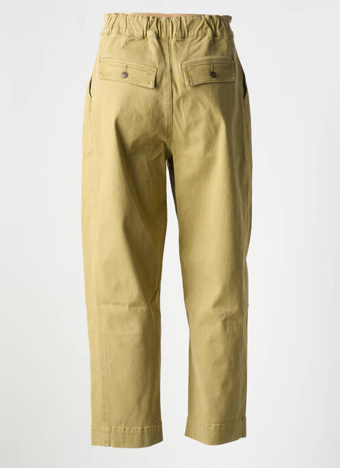 Pantalon drept bej LEON & HARPER femeie