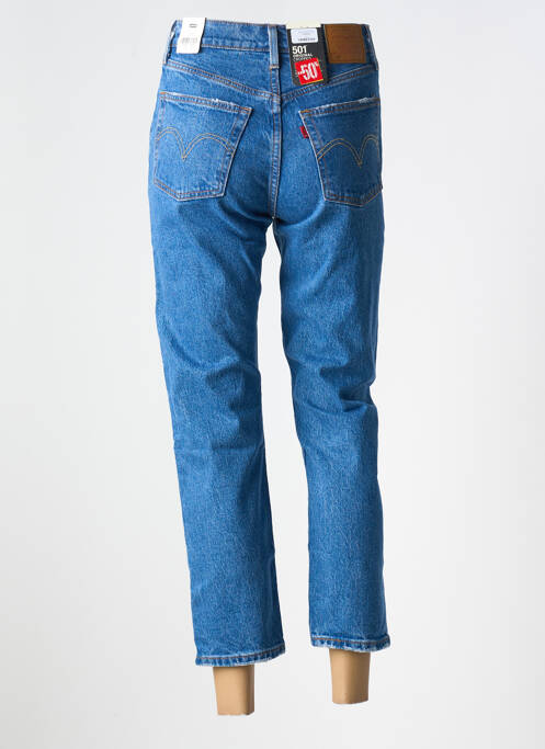 Blugi cu croială slim albastru LEVIS femeie