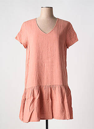 Rochie scurtă roz OXBOW femeie