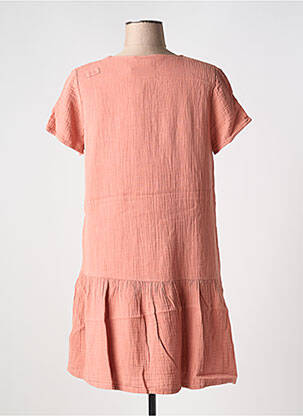 Rochie scurtă mâneci scurte mâneci scurte roz OXBOW femeie