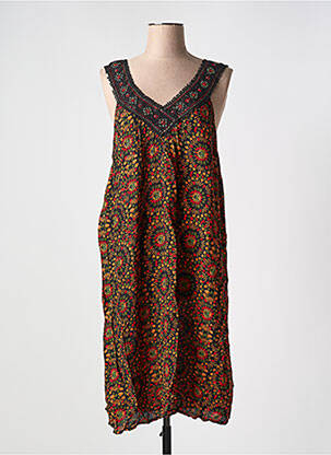 Rochie midi croială fluidă bretele subțiri negru AGATHE & LOUISE femeie