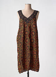 Rochie midi croială fluidă bretele subțiri negru AGATHE & LOUISE femeie