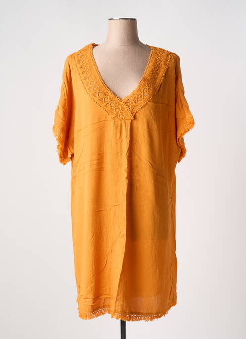 Rochie scurtă portocaliu L'ATELIER D'ANNA femeie