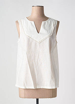 Top alb ÉTYMOLOGIE femeie