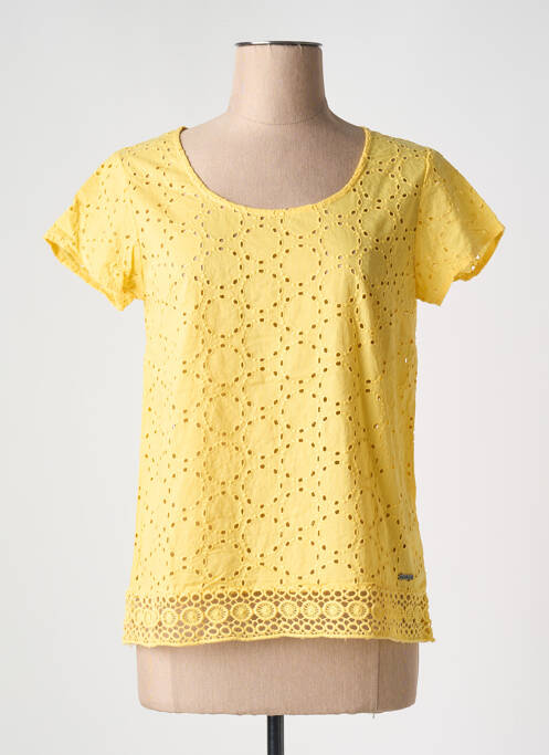 Top galben AGATHE & LOUISE femeie