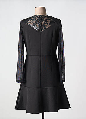 Rochie midi mâneci lungi mâneci lungi negru JUS D'ORANGE femeie