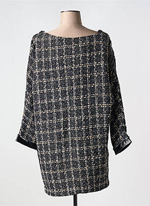 Rochie scurtă mâneci lungi mâneci lungi negru JEFF GALLANO femeie