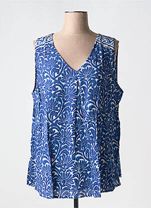 Top albastru AGATHE & LOUISE femeie