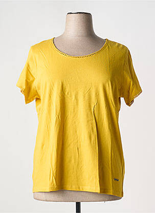 Tricou galben AGATHE & LOUISE femeie