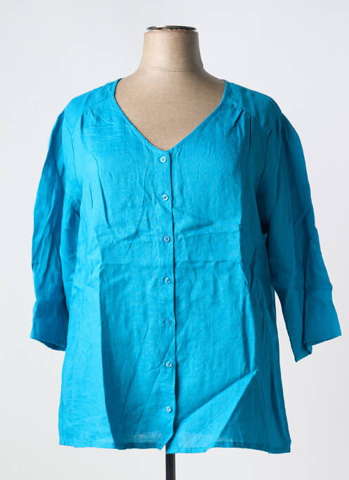 Tunică mâneci lungi albastru AGATHE & LOUISE femeie