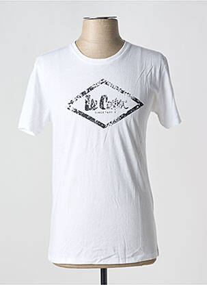 Tricou alb LEE COOPER bărbat
