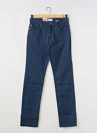 Pantalon drept elasticitate talie înaltă albastru LEE COOPER homme