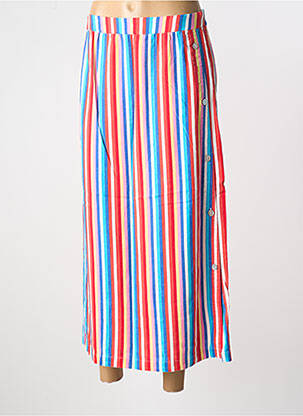 Fustă lungă albastru ÉTYMOLOGIE femeie