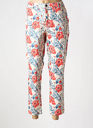 Pantalon chino țesătură poplin mărime normală bej LEE COOPER femeie