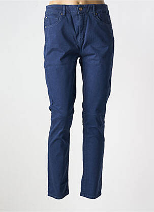 Pantalon slim țesătură poplin mărime normală albastru LEE COOPER femeie