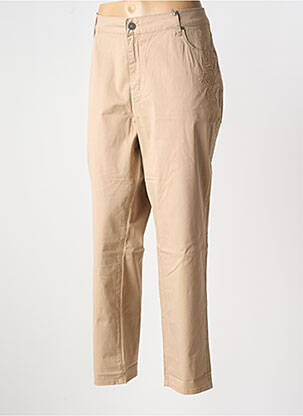 Pantalon drept elasticitate talie înaltă bej LEE COOPER femeie
