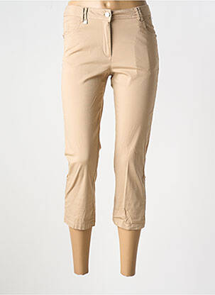 Pantalon trei sferturi bej AGATHE & LOUISE femeie