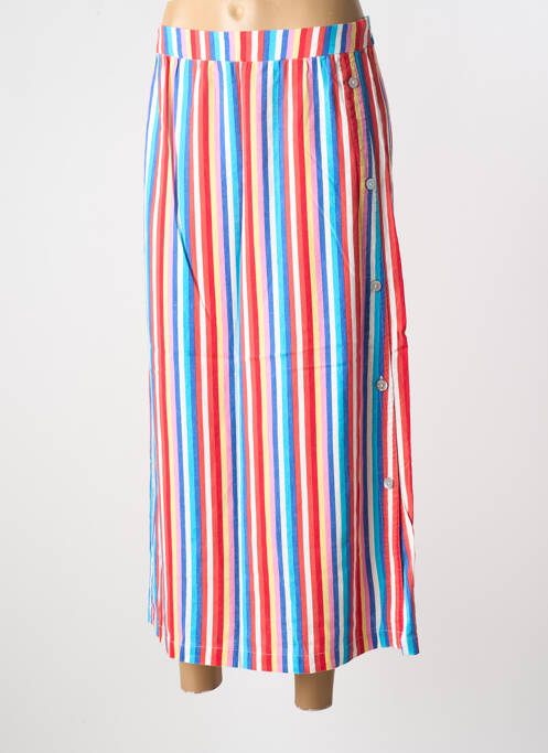 Fustă lungă albastru ÉTYMOLOGIE femeie