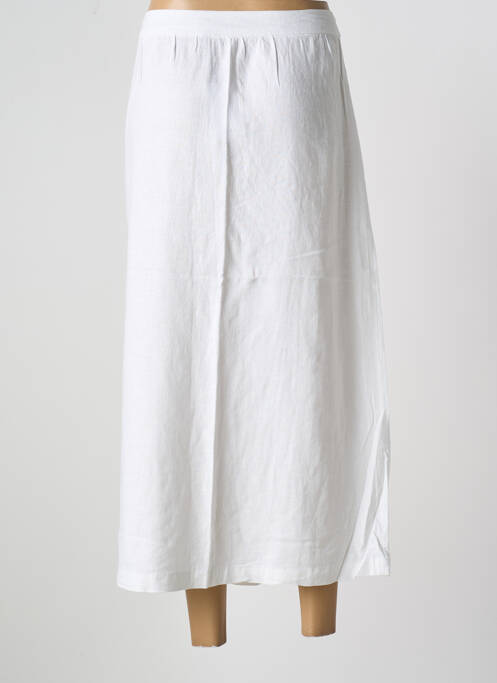 Fustă lungă alb ÉTYMOLOGIE femeie