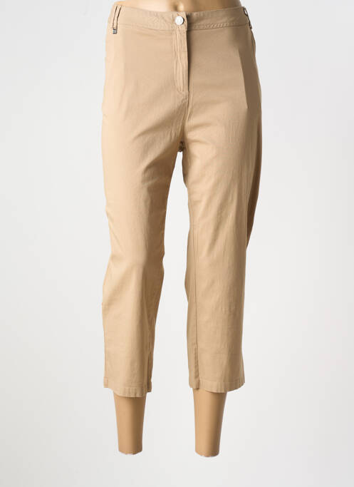 Pantalon trei sferturi bej AGATHE & LOUISE femeie