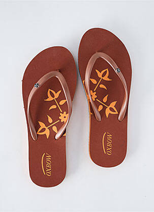 Șlapi maro OXBOW femeie