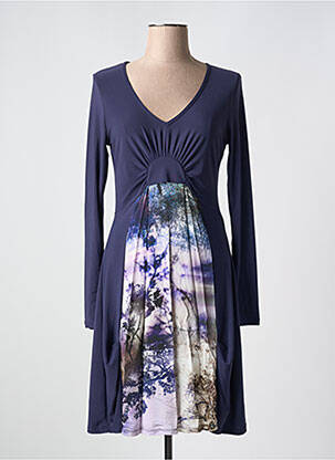 Rochie midi albastru DECA femeie