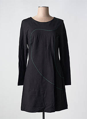 Rochie midi mâneci lungi mâneci lungi negru COP COPINE femeie