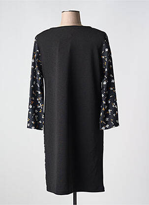 Rochie scurtă mâneci lungi mâneci lungi negru LILI & CAROLINE femeie