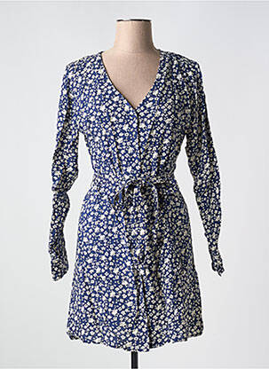 Rochie scurtă albastru BIZANCE femeie