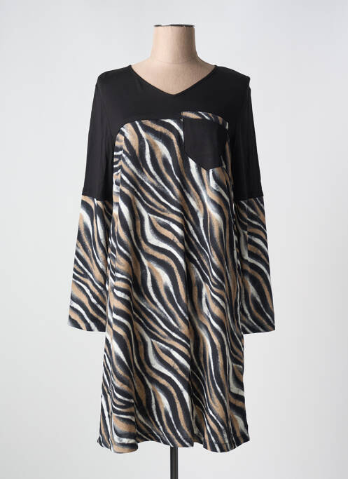 Rochie midi maro LILI & CAROLINE femeie