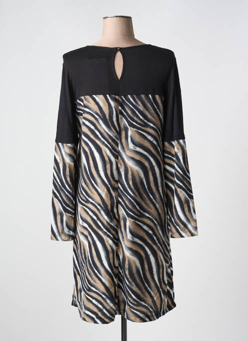 Rochie midi maro LILI & CAROLINE femeie